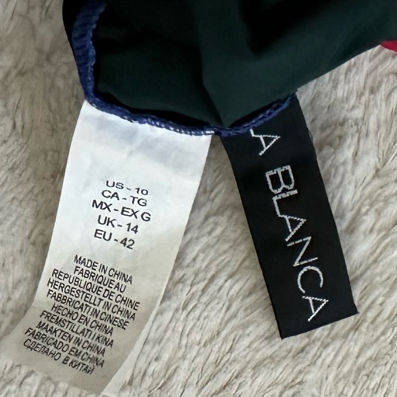 La Blanca Hidden Gem Tummy-Control Lace-Up One-Piece Swimsuit - Picture 9 of 10